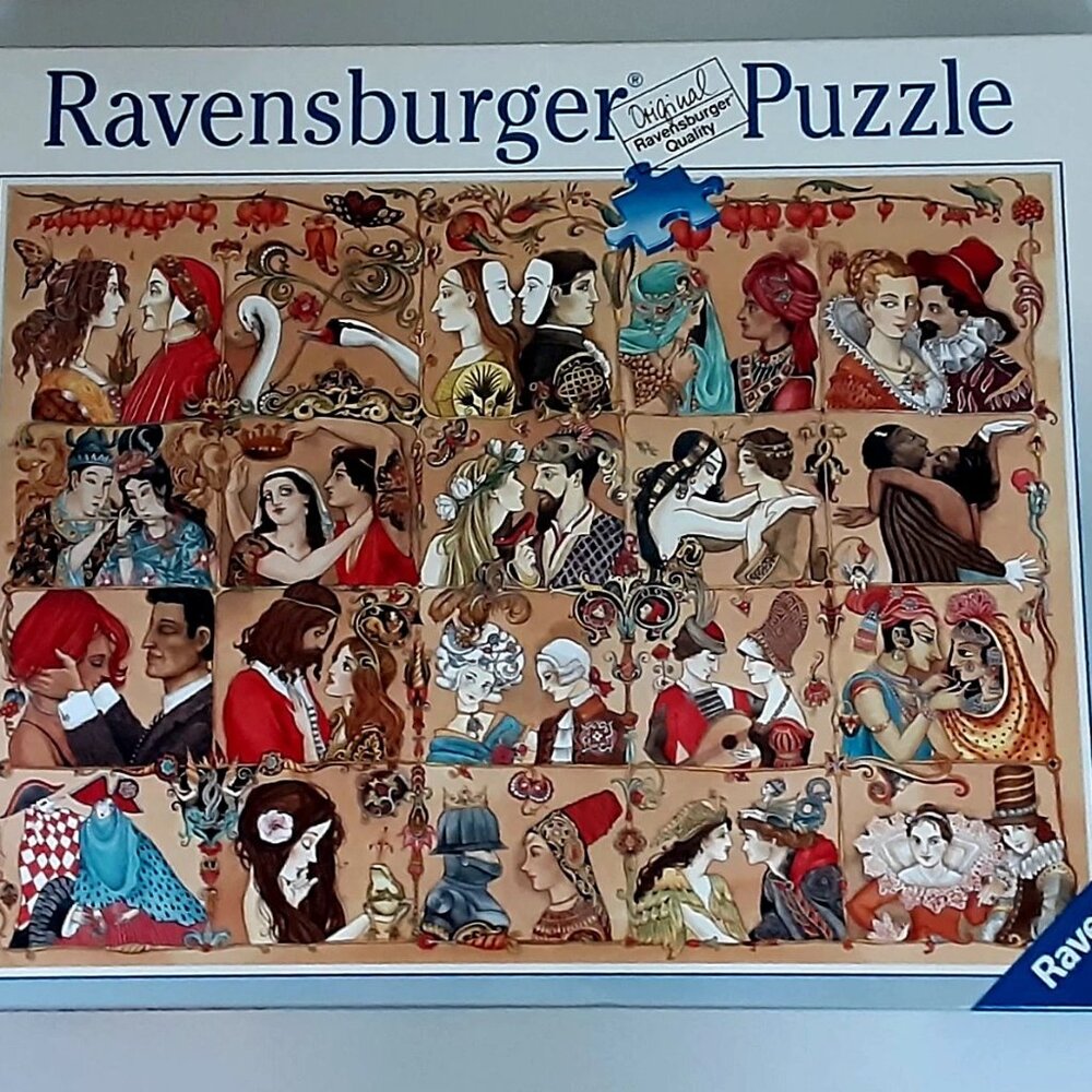 Ravensburger Puzzle LOVE Through The Ages 1500 Piece NEW Sealed Gift Idea
